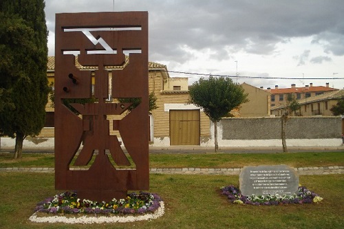 Monumento víctimas del terrorismo Ejea de los Caballeros