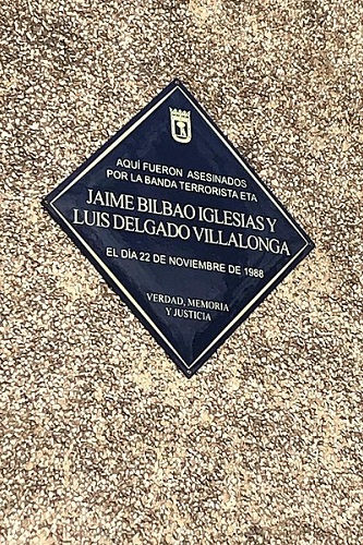 Placa Jaime Bilbao Iglesias y Luis Delgado Villalonga