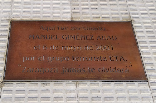 Placa Manuel Giménez Abad 2