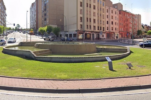 Placa víctimas del terrorismo Burgos