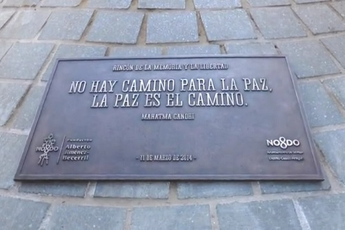 Rincón de la memoria y la libertad Casco Antiguo