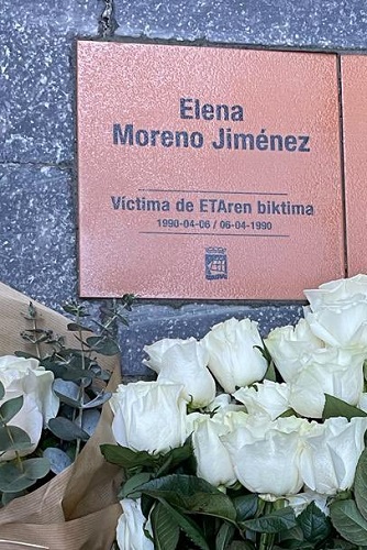 Placa Elena Moreno Jiménez